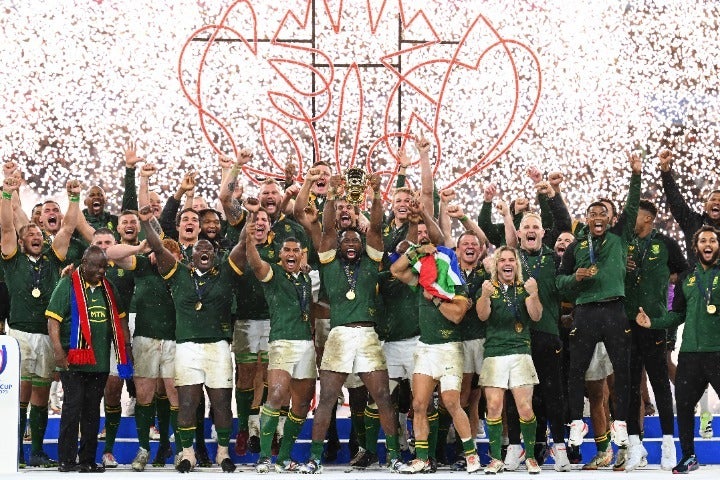 南アフリカが史上最多４度目のＷ杯優勝を成し遂げた。(C)Getty Images