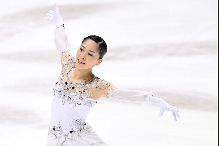 シニア１年目の吉田がGPで初優勝を飾った。(C)Getty Images