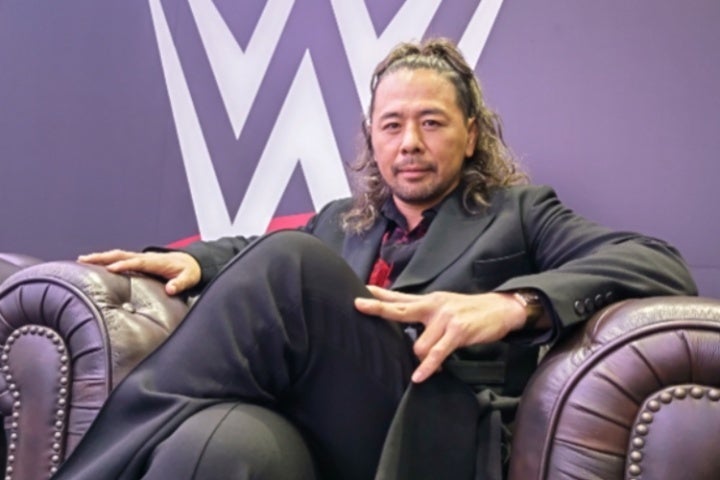 WWEで活躍する中邑真輔。スーパースターは世界で活躍する日本人の活躍が刺激になっている。(C)THE DIGEST