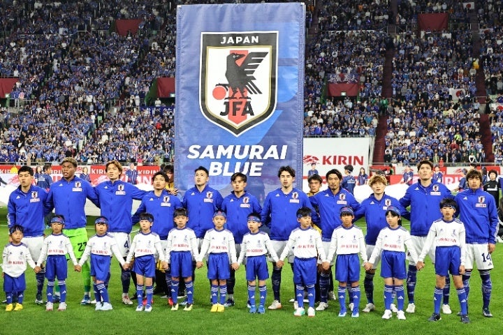 FIFAランク17位に浮上した日本代表。隣国も驚きを隠せなかった。写真：梅月智史（THE DIGEST写真部）