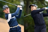 ２日目を終え、新人戦（96期生）のトップは高木（右）だ。清本（左）は９位につけている。(C)Getty Images