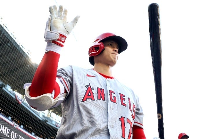 今オフに大谷が抜けたエンジェルスは、現時点で有力選手の補強がない。(C)Getty Images