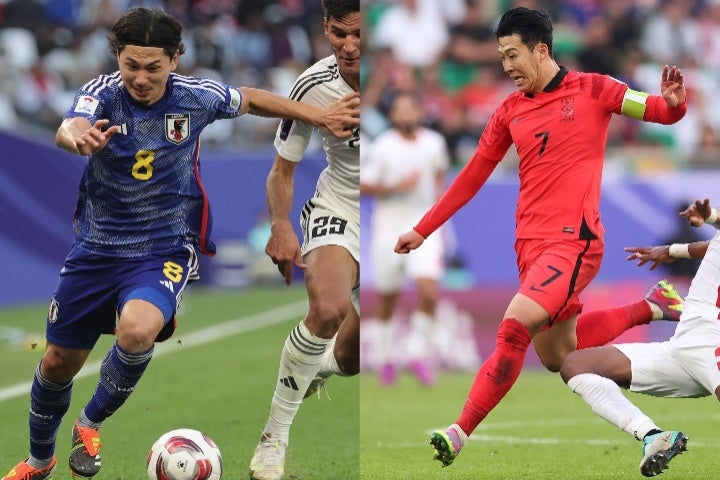 ともにチーム状態が上向かない日本と韓国。今後の巻き返しに期待だ。(C)Getty Images