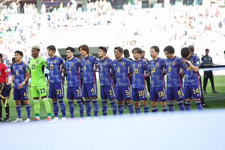 グループ２位で決勝トーナメント進出を決めた日本。ベスト16でバーレーンと対戦する。写真：梅月智史（THE DIGEST写真部）