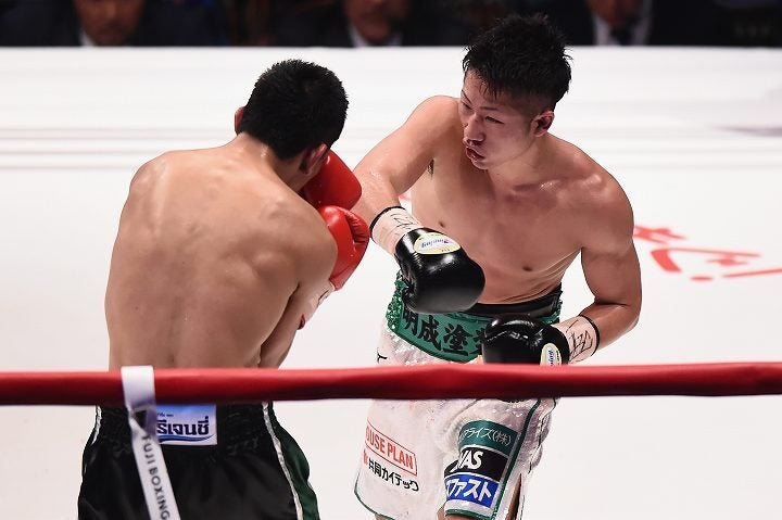 ２月に世界戦に臨む井上。フィリピン人ボクサーの挑戦を退けられるか。(C) Getty Images