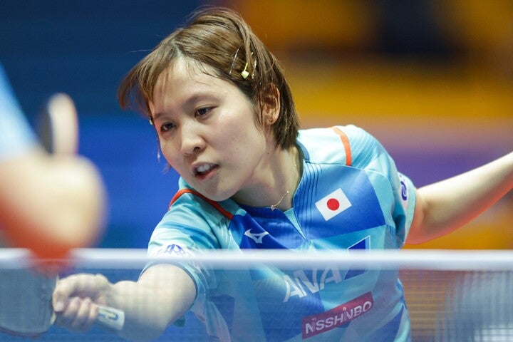 日本の女子卓球界を牽引する平野。(C)Getty Images
