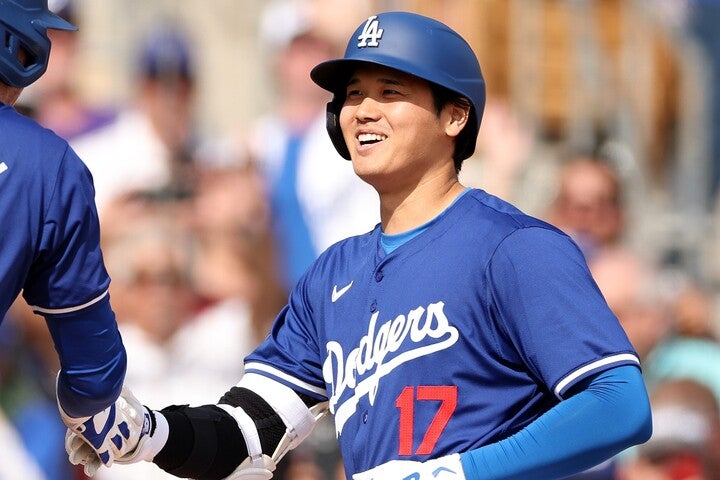 大谷の結婚についてチームメイトや指揮官も知らなかったようだ。(C)Getty Images