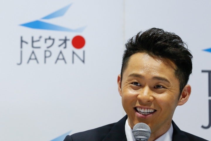 国際水泳殿堂入り祝賀会に出席した北島氏。(C) Getty Images