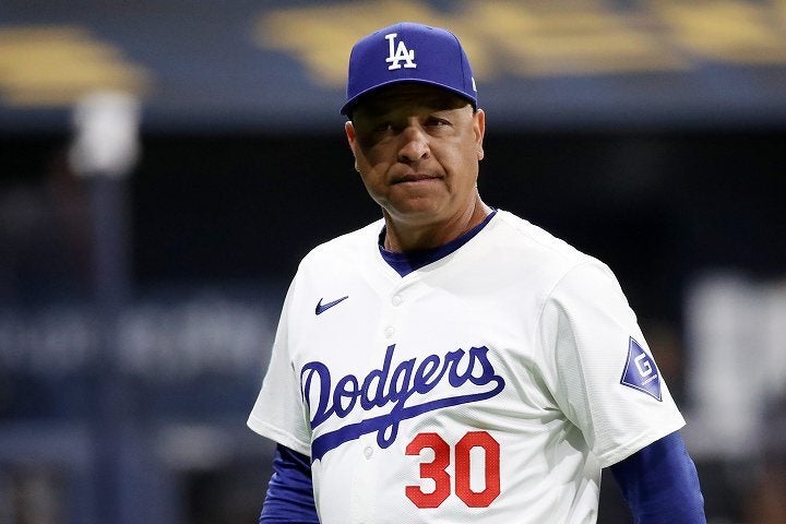 ロバーツ監督は大谷の開幕戦のパフォーマンスに高評価を与えた。(C) Getty Images