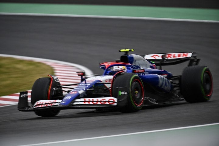 FP１で９番手のタイムをマークした角田。予選、決勝での躍動が期待される。(C) Getty Images