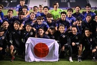 イラクに２ー０で勝利したU-23日本代表。８大会連続となる五輪の出場権を手にした。写真：金子拓弥（THE DIGEST写真部）