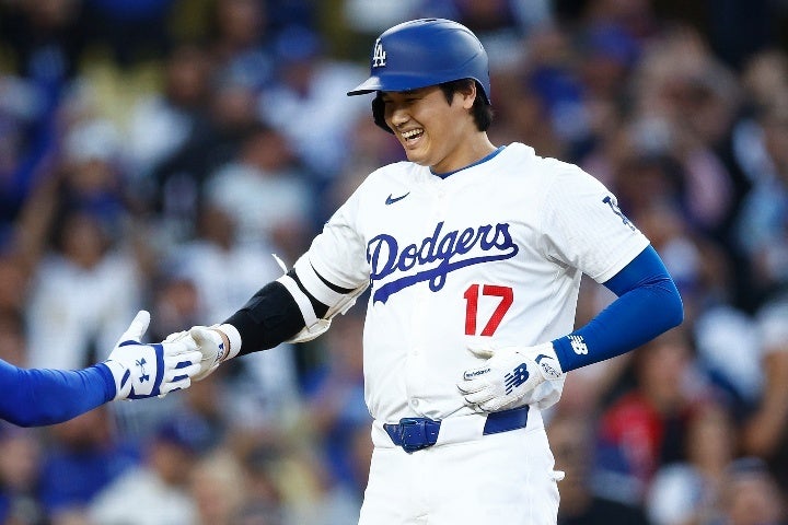 ３試合連続のHRを放った大谷。(C) Getty Images