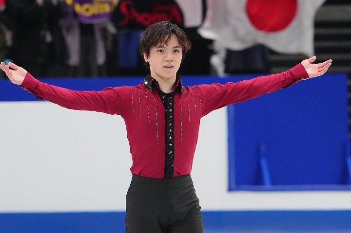 世界選手権２連覇など男子フィギュア界に名を刻んだ宇野昌磨が引退を表明。写真：田中研治（THE DIGEST写真部）