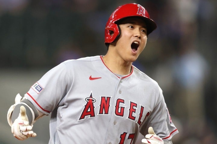 エンジェルス時代の2023年の大谷が、DH歴代２位にランクインした。(C)Getty Images