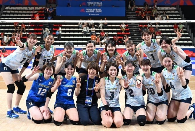 開幕から無傷の３連勝と勢いに乗る日本女子代表（写真）。かたや“29連敗”の韓国は16チーム中最下位に沈んでいる。(C)Getty Images