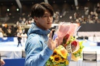 パリ五輪代表の橋本。負傷した右手中指の状態について語った。写真：滝川敏之