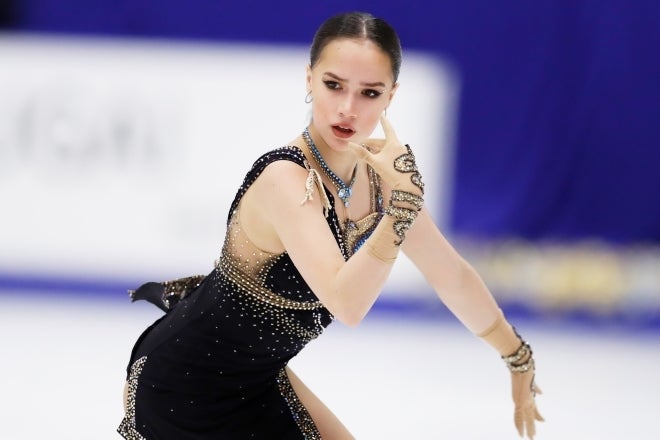 平昌五輪から６年。ザギトワは５月18日に22歳の誕生日を迎えた。写真：森田直樹/アフロスポーツ