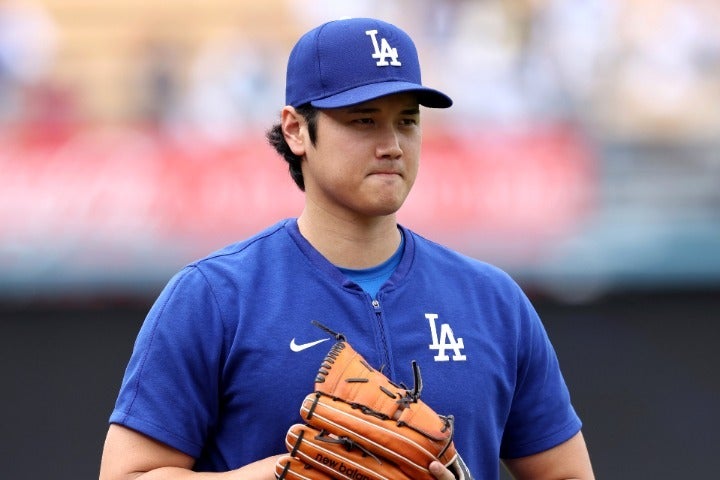 大谷は今シーズンの後半に投球練習を始める予定だという。(C)Getty Images