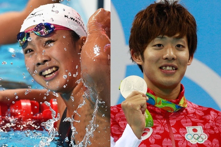 五輪や世界選手権で活躍した渡部（左）と坂井（右）が現役引退を１日違いで発表した。(C)Getty Images
