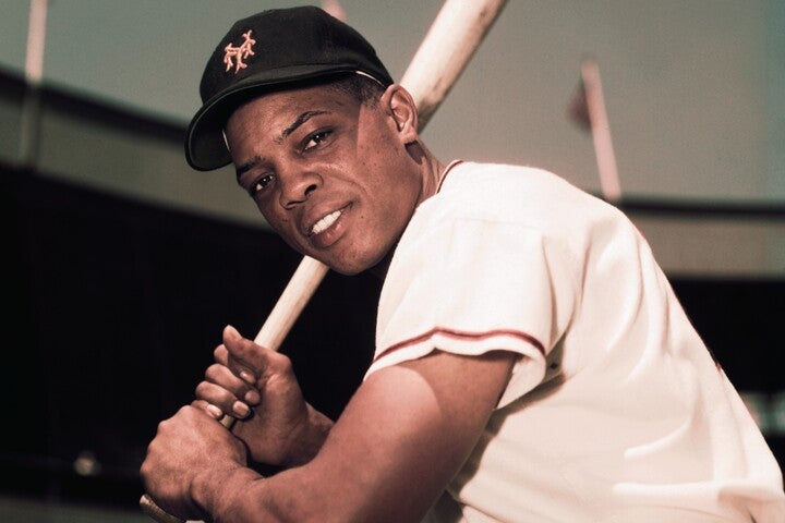 93歳で亡くなったメイズ。メジャーリーグ史上最高級のスーパースターだった。(C)Getty Images