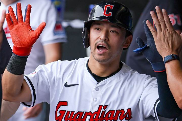日系外野手のクワンがア・リーグの打率トップに立った。(C) Getty Images