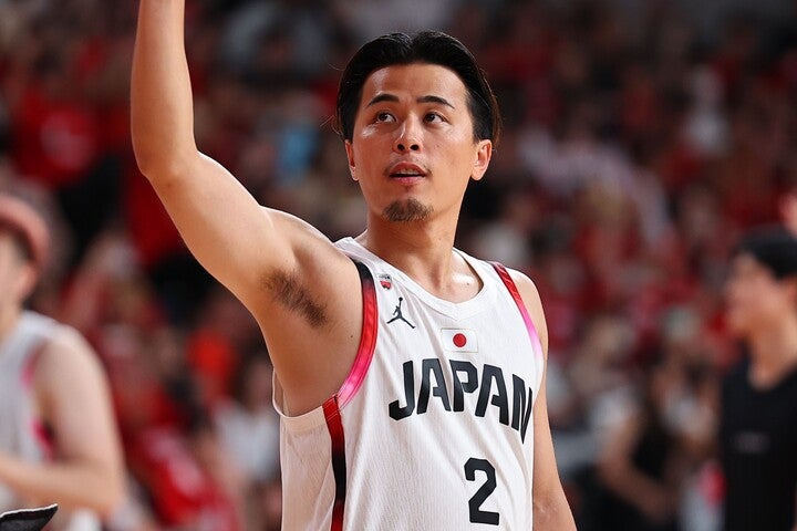 男子バスケットボール日本代表の富樫勇樹。写真：梅月智史（THE DIGEST写真部）