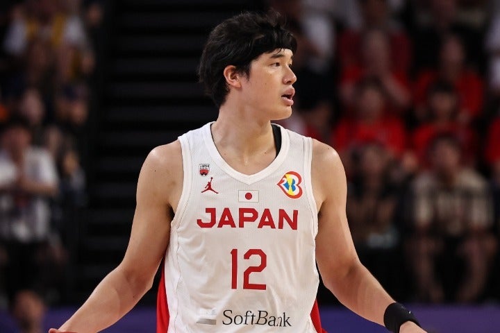 男子バスケットボール日本代表の渡邊。(C)Getty Images