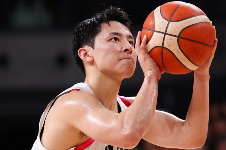 男子バスケットボール日本代表の河村。(C)Getty Images