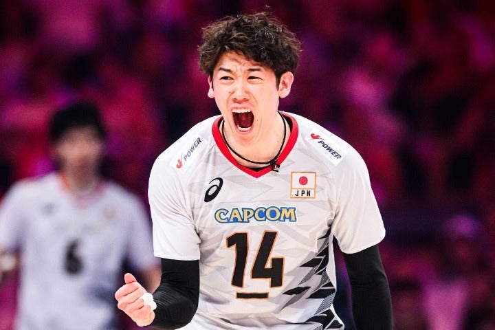 男子バレーボール日本代表の石川。(C)Volleyball World