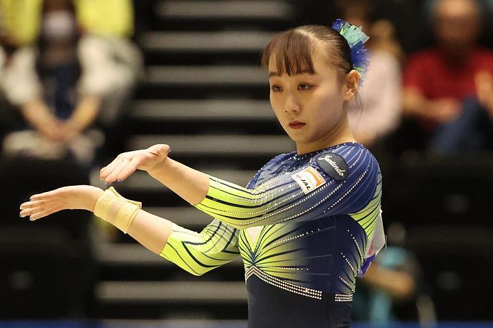 体操女子日本代表の宮田笙子が五輪出場を辞退することに。写真：滝川敏之