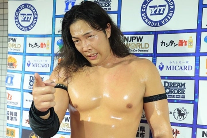 TAKESHITAが『G1』初参戦で辻陽太を撃破！　写真：新日本プロレスリング