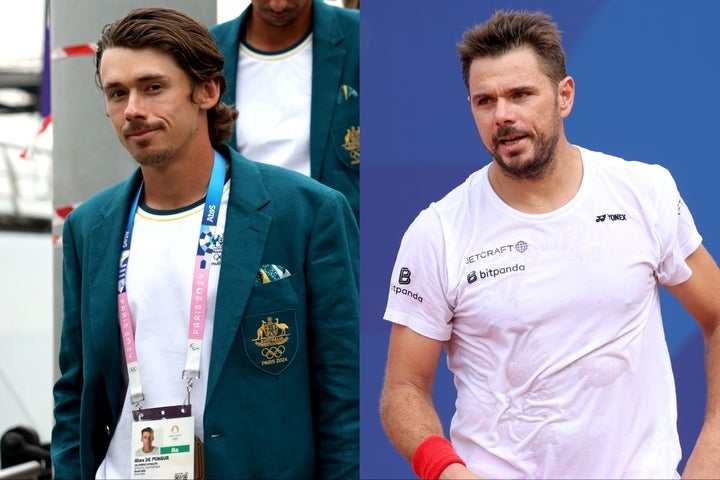 オリンピックにデビューするデミノー（左）と、３度目の出場となるワウリンカ（右）。ATPのインタビューで五輪への思いを語った。(C)Getty Images