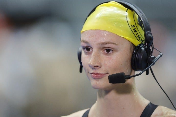 競泳女子の400メートル自由形・カナダ代表サマー・マッキントッシュ。(C)Getty Images