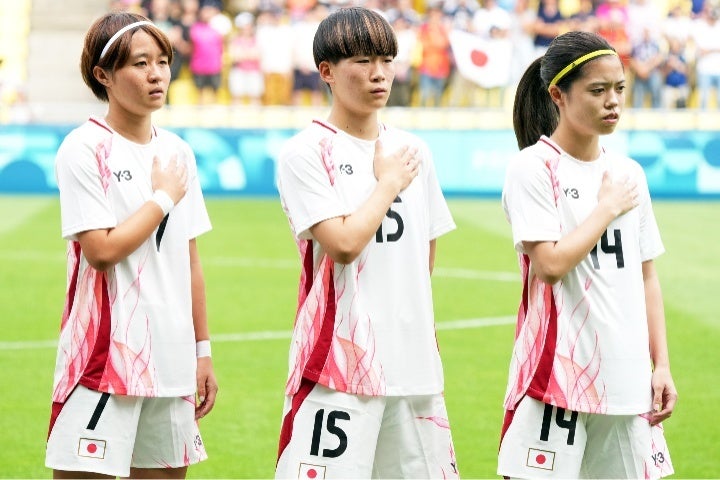 なでしこジャパンの宮澤（左端）には昨年のW杯で見せたようなパフォーマンスを期待したい。(C)Getty Images