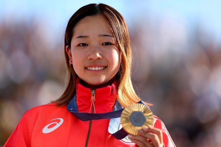 日本の14歳・吉沢恋が金メダルを獲得。(C) Getty Images
