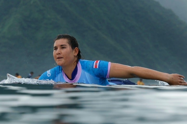 パリ五輪サーフィン女子のコスタリカ代表のブリサ・ヘネシー選手。(C)Getty Images