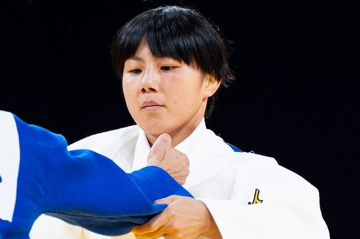 準々決勝進出を決めた柔道女子57キロ級の舟久保。(C) Getty Images