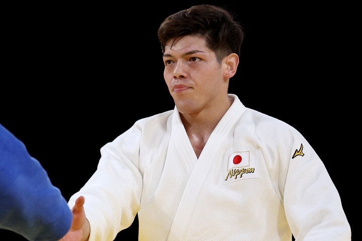 銀メダルを獲得した村尾三四郎。(C) Getty Images