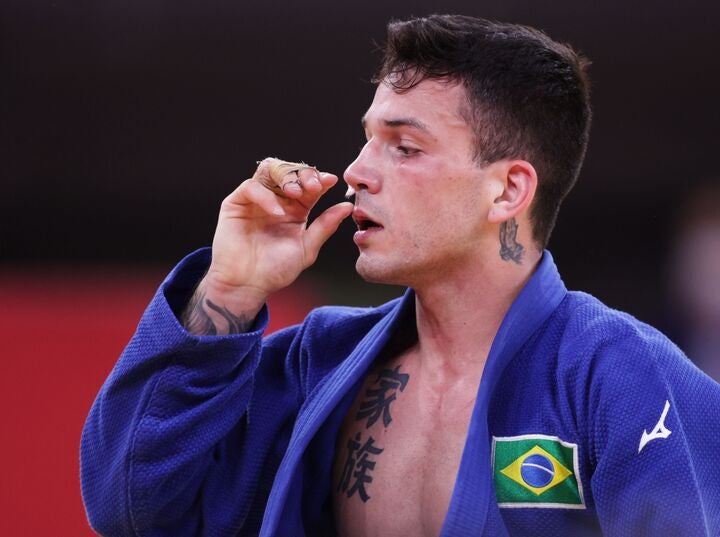 ブラジルのダニエル・カルグニン選手。(C)REUTERS