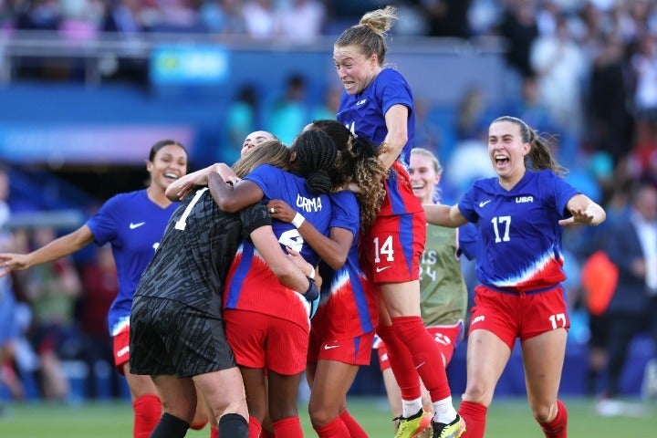 ブラジルを１ー０で倒したアメリカが３大会ぶりの金メダルに輝いた。(C)Getty Images