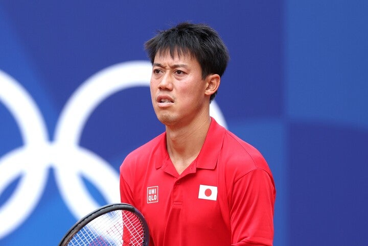 今年９月に実施されるデビスカップ（男子国別対抗戦）のメンバーに選出された錦織圭。(C)Getty Images