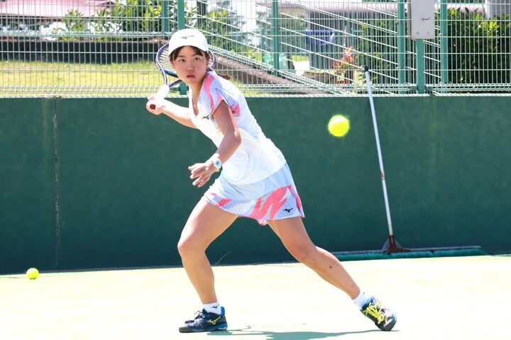 テニス大会　女子中学生　 全国中学生テニス選手権】女子個人戦シングルスは第１シードの島村桜良と第２シードの島田菜帆がともに８強入り＜SMASH＞ | THE DIGEST