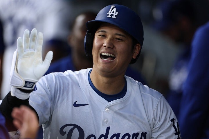 記録づくめのシーズンを送る大谷。(C)Getty Images