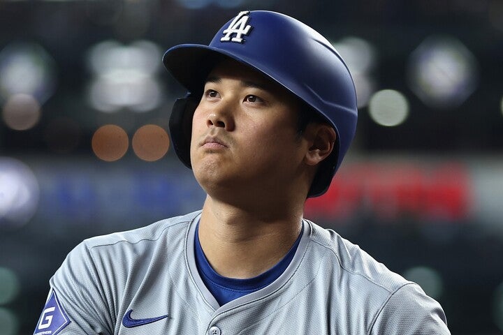 ロサンゼルス・ドジャースの大谷翔平。(C)Getty Images