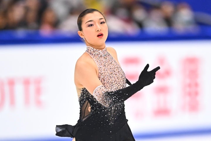 大胆なイメチェンを図った坂本。今季初戦を３位で終えた。写真：金子拓弥（THE DIGEST写真部）