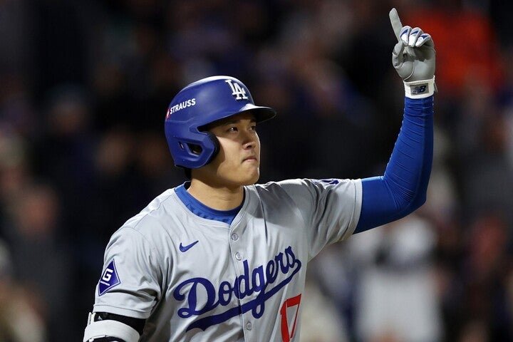 勝負強さを発揮した大谷。(C) Getty Images