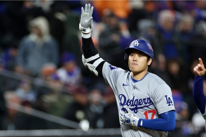 大谷翔平がポストシーズンで神がかり的な勝負強さをみせている。(C) Getty Images