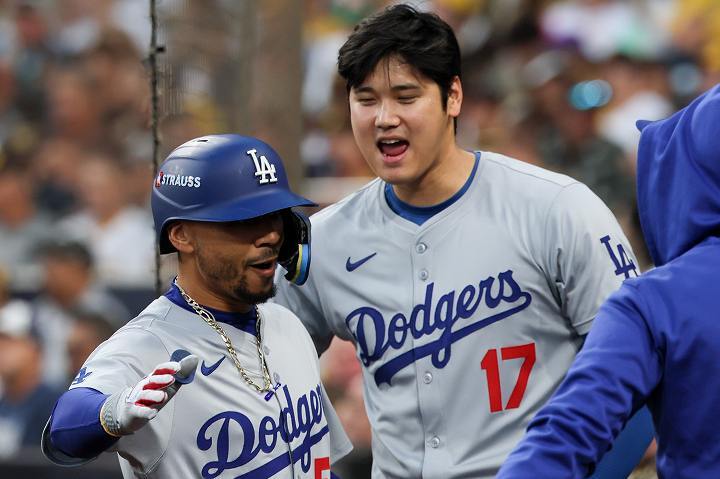 大谷の爆発力を称賛するベッツ。ドジャースが敵地で勝利を挙げた。(C) Getty Images