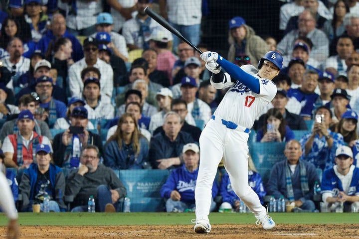 メジャー７年目で自身初のワールドシリーズに臨む大谷。(C) Getty Images