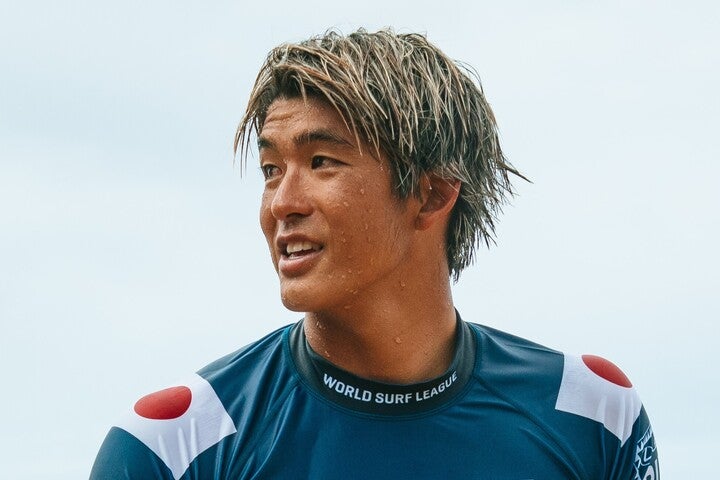 今夏のパリ五輪でサーフィン男子日本代表として出場した五十嵐カノア。(C) WSL